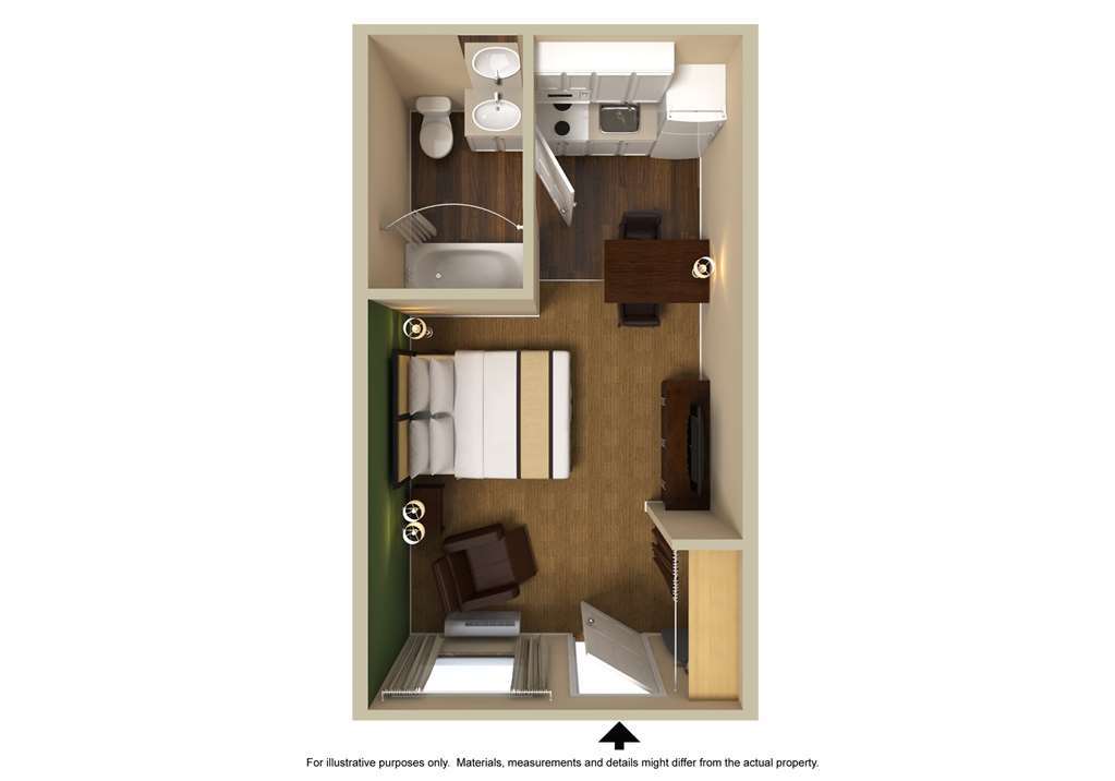 Extended Stay America Suites - Houston - Willowbrook Louetta Zimmer foto